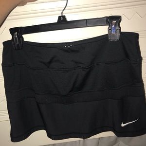 Black nike tennis skirt